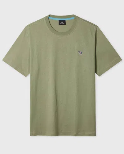 Paul Smith Mens Regular Fit Short Sleeve Zebra T-shirt