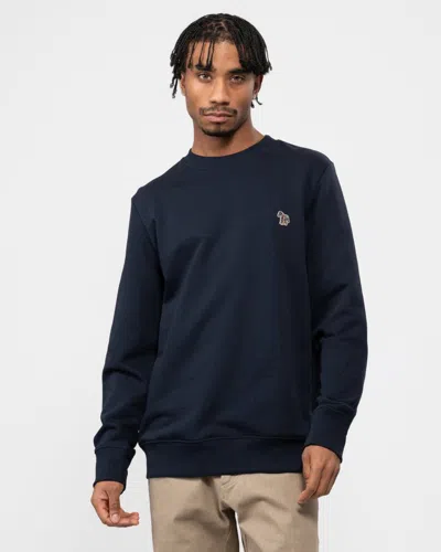 Paul Smith Mens Regular Fit Sports Stripe Zebra Sweatshirt