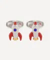 Paul Smith Mens Rocket Ship Cufflinks