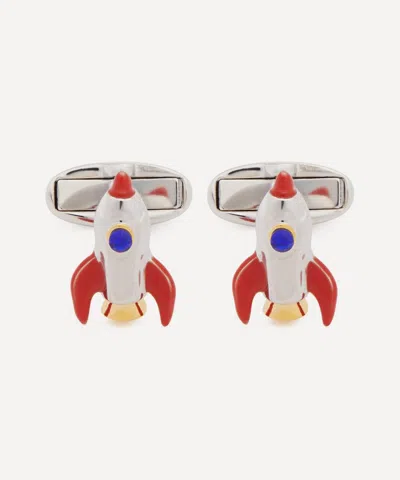 Paul Smith Mens Rocket Ship Cufflinks
