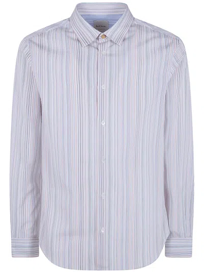 Paul Smith Mens Sc Slim Fit Shirt In White