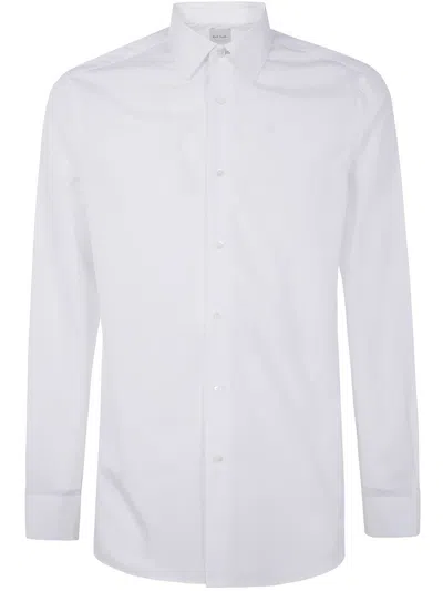 Paul Smith Mens S/c Tailored Fit Shirt Clothing In White