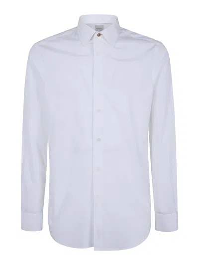 Paul Smith Mens Sc Tailored Fit Shirt In White