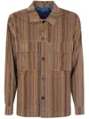 Paul Smith Mens Shirt Jacket Clothing In Multicolour