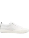 Paul Smith Mens Shoe "lee" White Tape Shoes In White