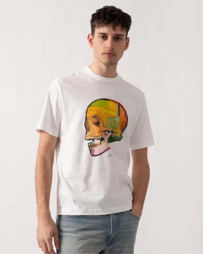 Paul Smith Mens Short Sleeve Skull T-shirt
