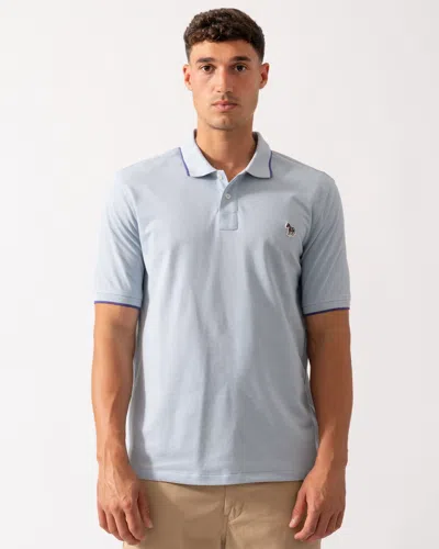 Paul Smith Mens Short Sleeve Zebra Badge Polo
