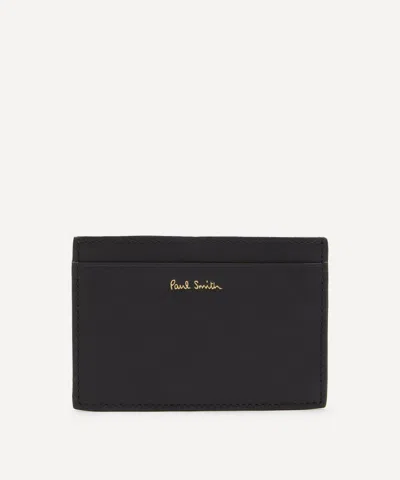 Paul Smith Mens Signature Stripe Leather Card Holder