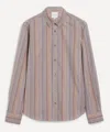 Paul Smith Tailored Shirt Featuring Button-down Collar In Black