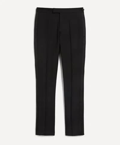 Paul Smith Mens Slim-fit Wool-mohair Evening Trousers