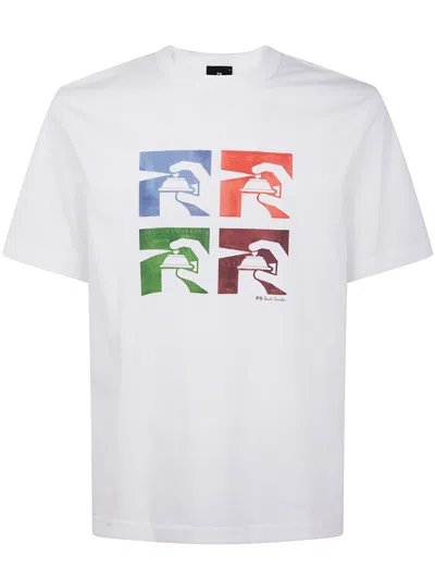 PAUL SMITH PAUL SMITH MENS SS TSHIRT 4 SPRAYCAN