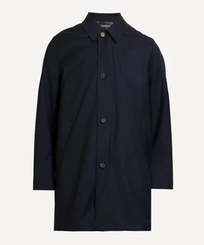 Paul Smith Mens Storm System Wool Mac With Detachable Gilet