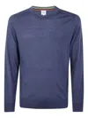 Paul Smith Clear Blue Clothing Sweaters In Blue