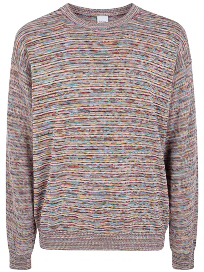 Paul Smith Mens Sweater Crew Neck In Brown