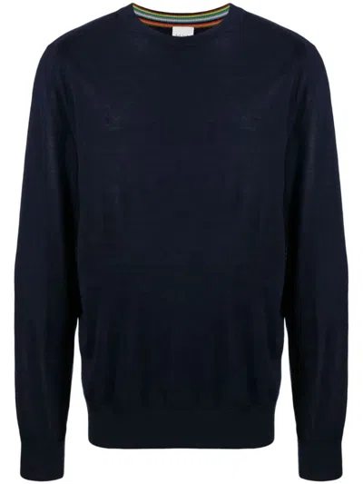 PAUL SMITH PAUL SMITH MENS SWEATER CREW NECK CLOTHING