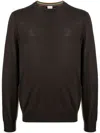 Paul Smith Men's Crew Neck Sweater In Green