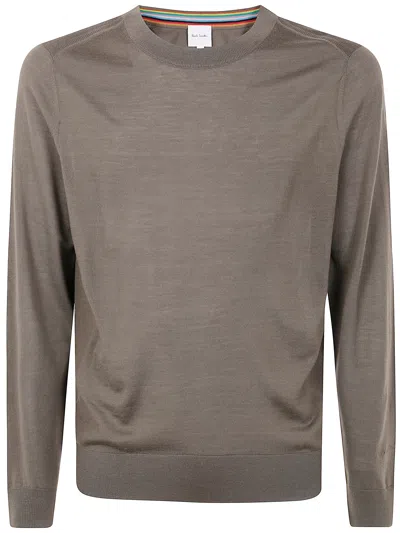 Paul Smith Mens Sweater Crew Neck In Gray