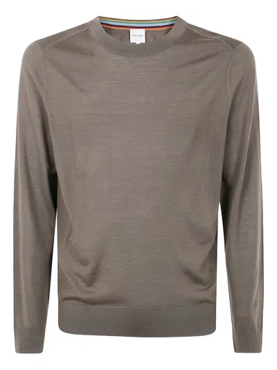 Paul Smith Mens Sweater Crew Neck In Neutral