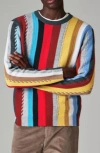 Paul Smith Wool And Cashmere Blend Sweater In Multi