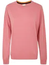 Paul Smith Mens Sweater Crew Neck In Pink