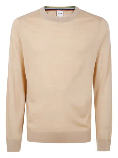 Paul Smith Mens Sweater Crew Neck In Neutral