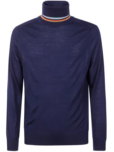 PAUL SMITH PAUL SMITH MENS SWEATER ROLL NECK
