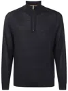 Paul Smith High-neck Zip-up Sweater