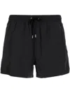 Paul Smith Mens Swim Short Pln+strp In Black