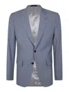 Paul Smith Men's Mens Tailored Fit 2 Buttons Jacket In Azul