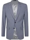 Paul Smith Men's Mens Tailored Fit 2 Buttons Jacket In Blue