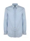 Paul Smith Mens Tailored Fit Shirt In Blue