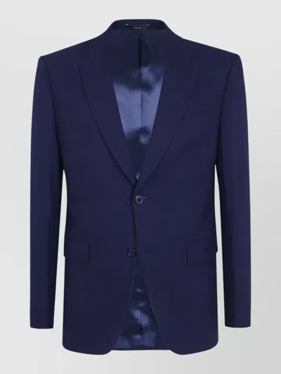 Paul Smith Mens Tailored Fit Two Button Suit Jacket In Blue