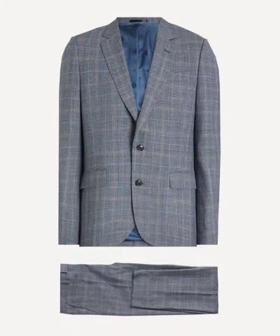 Paul Smith Mens Tailored Two-piece Wool Suit In Gray