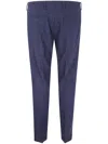 Paul Smith Belt Loop Casual Pants In Blue