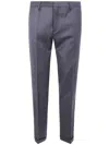 Paul Smith Tailored Men's Trousers Cuffed Hem In Gray