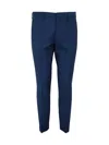 Paul Smith Tailored Tapered-leg Trousers In Blue