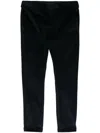 Paul Smith Mid-rise Tapered Trousers In Blue