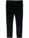 Paul Smith Mid-rise Tapered Trousers In Blue