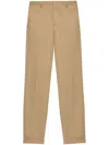 Paul Smith Tailored Men's Trousers Cuffed Hem In Brown
