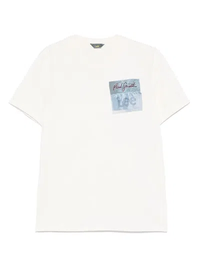 Paul Smith Mens Tshiort Swatch Clothing In White