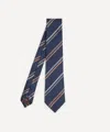 Paul Smith "two Stripe" Tie In Blue