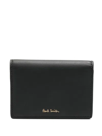 Paul Smith Mens Wallet Fldr Crd Hldr In Black