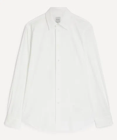 Paul Smith Mens White Jersey Shirt