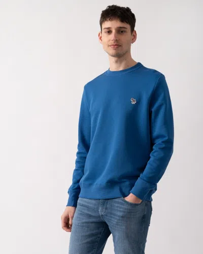 Paul Smith Mens Zebra Logo Organic Cotton Sweatshirt
