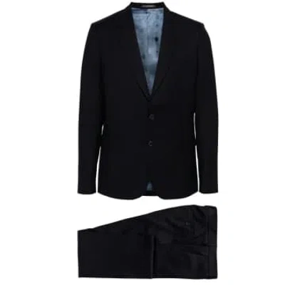 Paul Smith Menswear Regular Tailored Fit 2 Button Suit In Blue