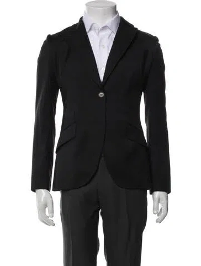 Pre-owned Paul Smith Merino Wool Jacket In Black