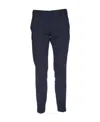 Paul Smith Mid-rise Straight-leg Trousers In Blue