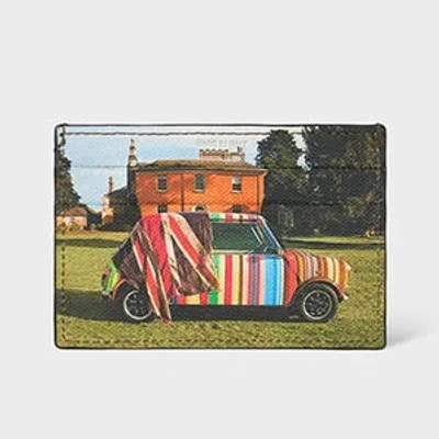 Paul Smith 'mini At Langar Hall' Credit Card Holder Black