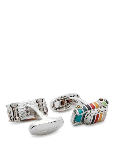Paul Smith Mini Car Enamelled Cufflinks
