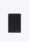 Paul Smith Mini Pixelated Leather Wallet In Black